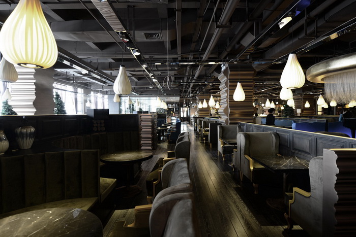 餐飲店面裝修設計圖片、餐飲店裝修效果圖、餐飲店裝修案例
